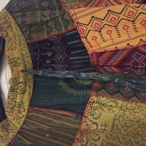 Colorful Patchwork Skirt